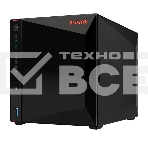 Сетевой накопитель ASUSTOR AS5404T 2-Bay NAS/Media player/Intel Celeron N5105 2.0GHz up to 2.9GHz, 4GB SO-DIMM DDR4, noHDD(HDD,SSD),/2x 2,5Gb (LAN)/3xUSB3.2,HDMI; 90IX01R1-BW3S40, фото4