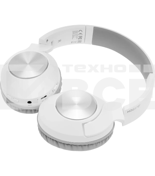 Наушники накладные A4Tech 2Drumtek BH300 белый/серый беспроводные bluetooth оголовье (BH300 GRAYISH WHITE)