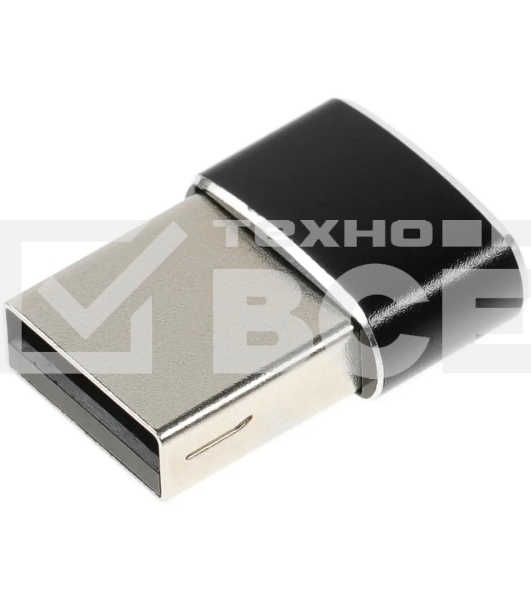 Адаптер Premier 6-071 USB 2.0 A(m) USB Type-C (f) черный (пакет)