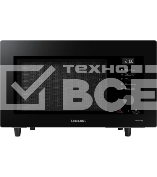 Микроволновая печь Samsung MC32DG7646KKBW черный 32л. 900Вт переключатели - поворотный механизм
