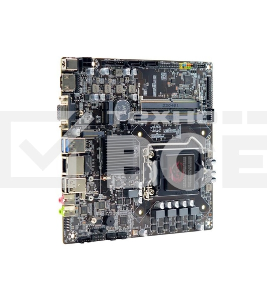 Материнская плата AFOX AFH510-MI, Socket 1200, Intel H510, 2xDDR4, 2xSATA, 1xM.2, 1xHDMI, 1xVGA, 1x 1Gb LAN, 2xUSB-A 3.0, 2xUSB-A 2.0, 2x3.5 мм, 5.1, Mini-ITX