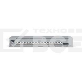 Коммутатор Ubiquiti Networking interface, (12) GbE RJ45 ports (4) 1/2.5 GbE RJ45 ports (2) 10G SFP+ ports ; Total non-blocking throughput, 42 Gbps ; Switching capacity, 84 Gbps
