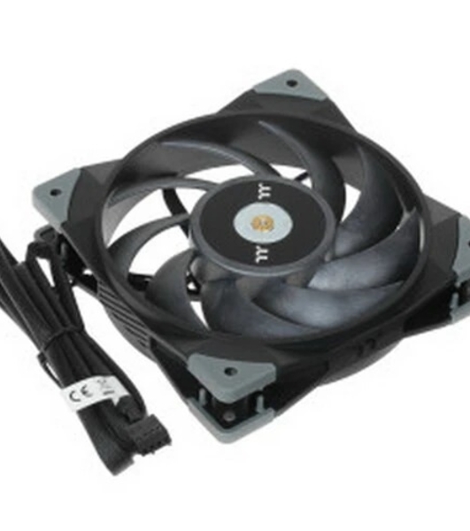 Вентилятор для корпуса Thermaltake TOUGHFAN 12 черный, 120 мм, 2000 об/мин, 22.3 дБ, 4 pin