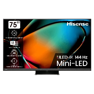 Телевизор Hisense 75' 75U8KQ черный/темно-серый Mini-Led UHD 120Hz Smart