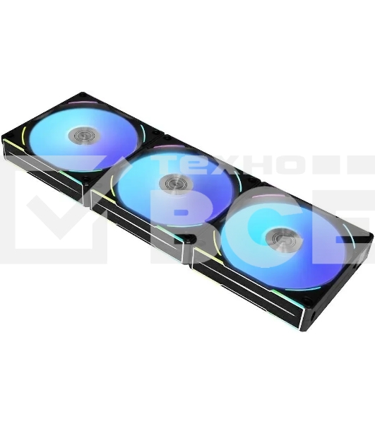Комплект вентиляторов для корпуса Lian Li Uni Fan ALV2 (3 шт.) G99.12ALV23B.00 черный, 120 мм, 2000rpm 28.7Db, 4-pin