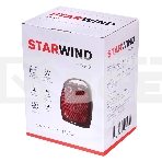 Тепловентилятор Starwind SHV2001, черный/красный, 1600 Вт, 15 м2, термостат, фото5