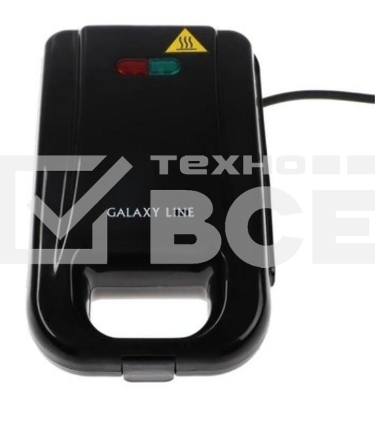 Вафельница Galaxy GL 2972 черный