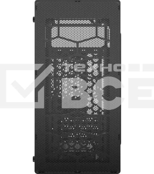 Компьютерный корпус Bloody BD-CC101 черный без БП mATX 1x80мм 1x92мм 2x120мм 2xUSB 2.0 1xUSB 3.0 audio