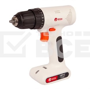 Дрель-шуруповерт Edon OAF12-MAD, Аккумуляторная, 12В, 1 АКБ