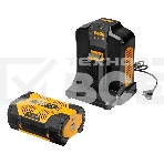 Газонокосилка аккумуляторная самоходная бесщет. Denzel RLMS560-62, 560 мм, Li-ion, 62В, фото2