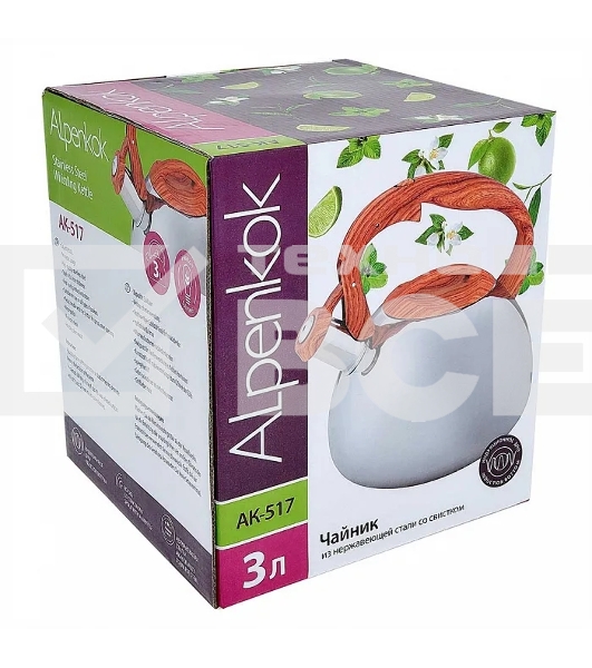 Чайник для плиты ALPENKOK AK-517 3,0 л