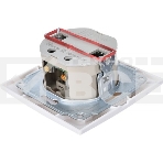 Светорегулятор поворот. СП КВАРТА IP20 ВСР10-1-0-КБ бел. IEK EDK10-K01-03-DM, фото4