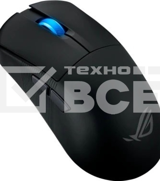 Мышь беспроводная ASUS ROG Harpe Ace Mini черный, 42000 dpi, радиоканал, Bluetooth, USB, кнопки - 5
