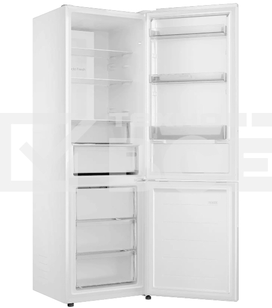 Холодильник Candy CFN6185WDC белый двухкамерный 191/91л морозилка снизу, No Frost