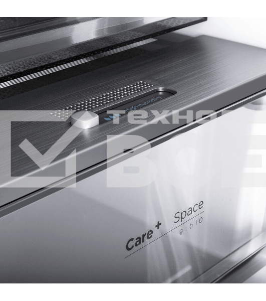 Холодильник Maunfeld MFF192NFSB01 Inverter черная сталь трехкамерный 334/184л морозилка снизу, No Frost, Side by Side