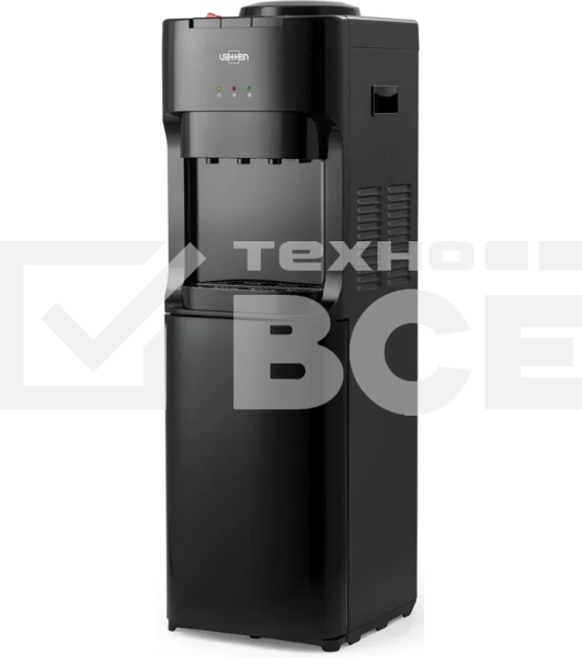 Кулер для воды Vatten V45NE, верхняя загрузка, нагрев 90 °С, охлаждение 15 °С, черный