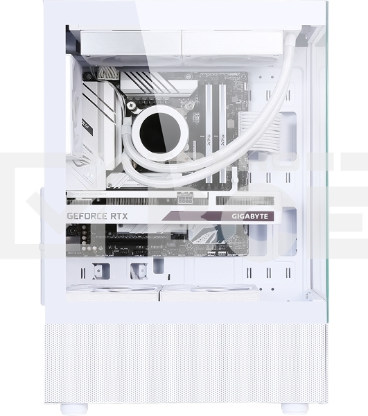 Компьютерный корпус AeroCool / Formula Crystal Z1 PLUS белый без БП ATX 2xUSB2.0 1xUSB3.0 1xUSB3.1 audio bott PSU