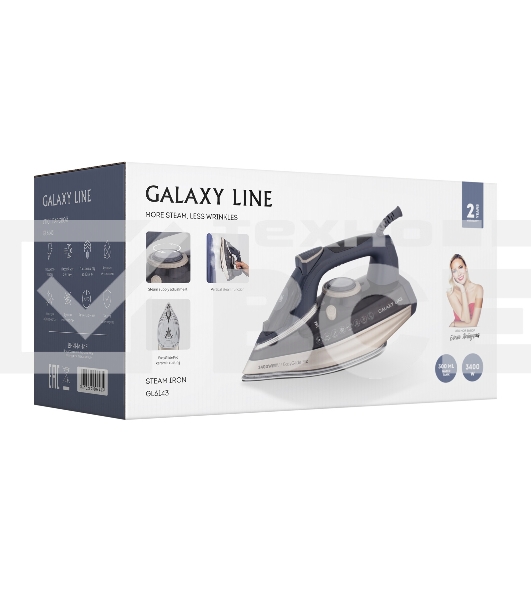 Утюг Galaxy Line GL 6143 3400Вт синий