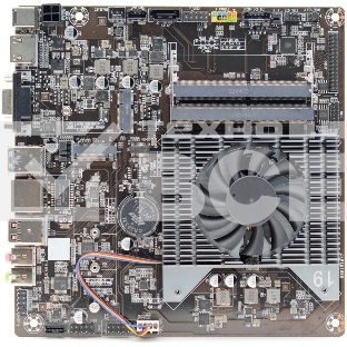 Материнская плата AFOX AFMIN5095-1L-V2, Intel N5095, SoC, 2xDDR4L, 1xSATA, 1xM.2, 1xHDMI, 1xVGA, 1x 1Gb LAN, 2xUSB-A 2.0, 2xUSB-A 3.2 Gen 1, 2x3.5 мм, 5.1, Thin Mini-ITX
