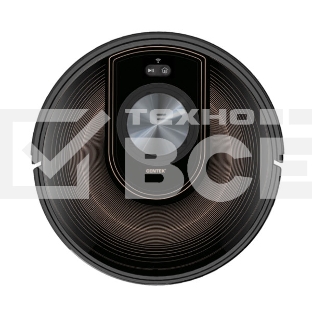 Робот-пылесос Centek CT-2740 черный/коричневый, 2600 мAч Li-Ion, уборка сухая/влажная, пылесборник  контейнер 0.68 л