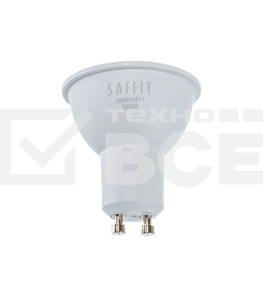 Лампа светодиодная SAFFIT SBMR1611 (55155) 11 вт 230в GU10 белый