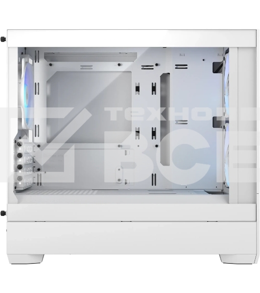 Компьютерный корпус Fractal Design Pop Mini Air RGb белый TG Clear Tint FD-C-POR1M-01