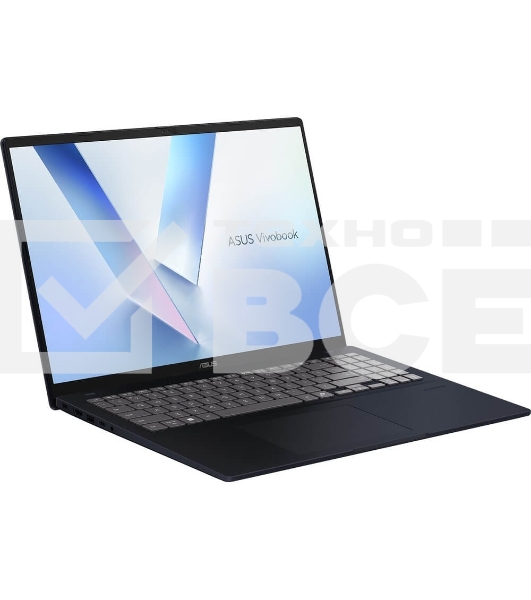 Ноутбук ASUS VivoBook 16 M1607KA-MB102 синий AMD Ryzen AI 5 340 2000MHz/16
