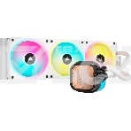 Система жидкостного охлаждения Corsair iCUE LINK H150i RGb (360мм, белый, RGb/Fans: 3x120мм, 63.1CFM, 37dBA, 2400RPM/Rad thickness 27мм/S: 1851, 1700, 1200, 115X, AM5, AM4), фото15