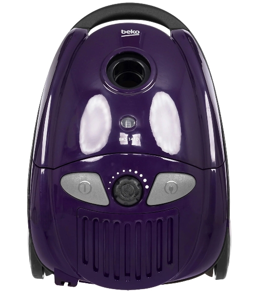 Пылесос Beko BKS 1410 фиолетовый, 330/2000 Вт, уборка сухая, пылесборник мешок 1,5 л