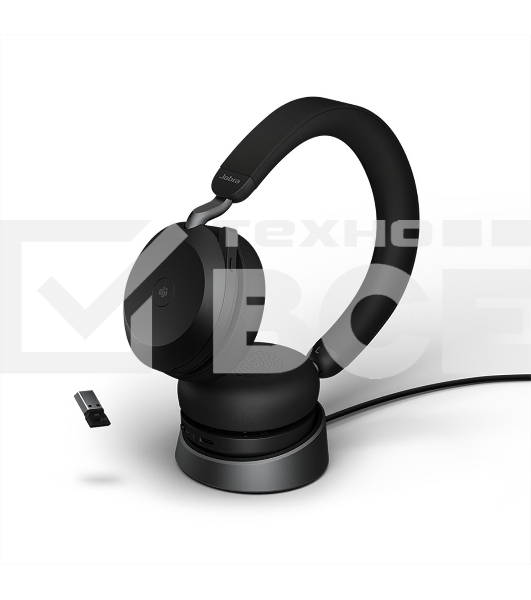 Гарнитура беспроводная Jabra Evolve2 75, Link380a MS Stereo черный (PN: 27599-999-999)