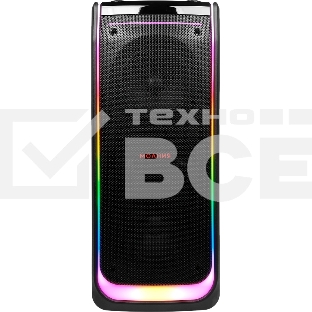 Колонка портативная Ural Молния 10000 черный 1000W 1.1 BT/3.5Jack/USB-C 20м 8000mAh