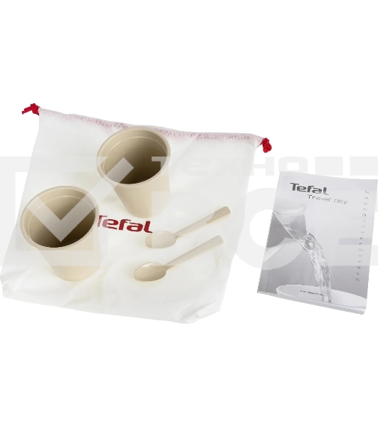 Чайник электрический Tefal KO120130 0.5л. 650Вт белый/бежевый(корпус: пластик)