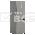 Холодильник Gorenje NRKP61EA2XL4 серебристый металлик двухкамерный 203/99л морозилка снизу, No Frost, фото 1