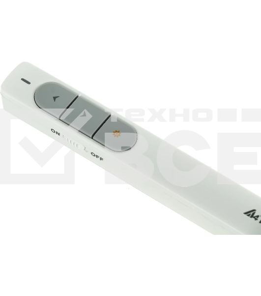 Презентер беспроводной A4Tech LP15 белый, радиоканал, USB, кнопки - 3