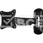 Кронштейн для телевизора Hama FULLMOTION черный, 10'-26' макс. 25 кг, настенный, фото 1