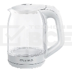 Чайник электрический SUPRA KES-1893, 1.8л, стекло, белый, фото 1