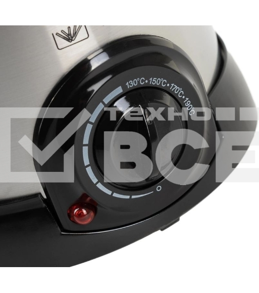 Фритюрница Kitfort КТ-2009 1000Вт серебристый/черный