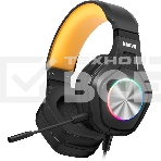 Гарнитура MARVO HG9084 Pulz 80 чёрный, проводная, USB, подсветка, фото7