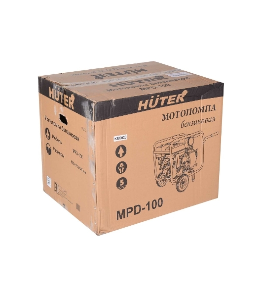 Мотопомпа Huter MPD-100 1800л/мин для загр.вод. (70/11/6)