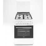 Комбинированная плита REEX RPH-60 K WH 4 Газовые конфорки Электрическая духовка, фото 1