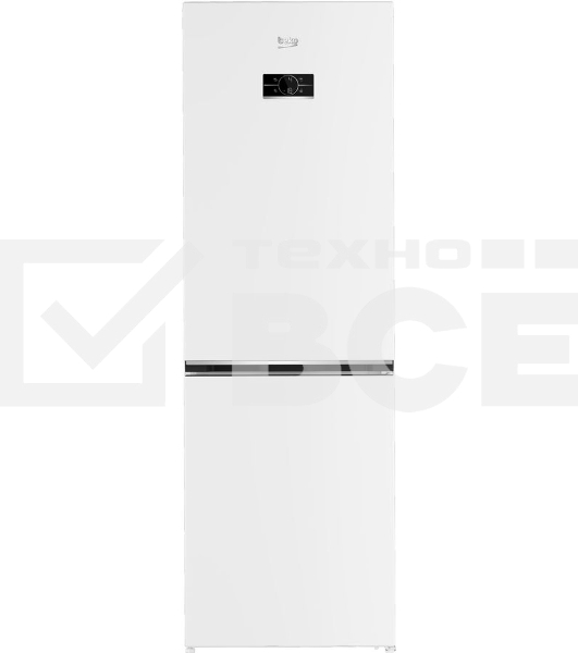 Холодильник Beko B3RCNK362HW белый двухкамерный 220/100л морозилка снизу