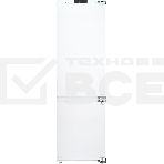 Холодильник Schaub Lorenz SLU E235W5 BUILT-IN белый двухкамерный 180/63 л морозилка снизу, капельная, фото 1