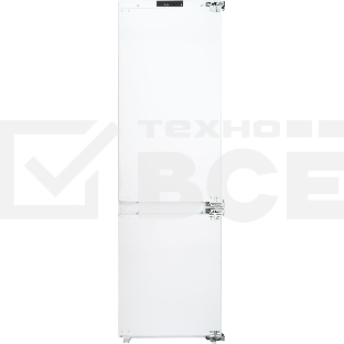 Холодильник Schaub Lorenz SLU E235W5 BUILT-IN белый двухкамерный 180/63 л морозилка снизу, капельная