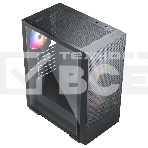 Компьютерный корпус ACD Citadel 106 ATX, Black, USB3.0*1, USB*2+HD audio ,1*12cm  ARGB rear+2*14cm ARGB front ,TG, фото7