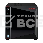 Сетевой накопитель ASUSTOR AS5404T 2-Bay NAS/Media player/Intel Celeron N5105 2.0GHz up to 2.9GHz, 4GB SO-DIMM DDR4, noHDD(HDD,SSD),/2x 2,5Gb (LAN)/3xUSB3.2,HDMI; 90IX01R1-BW3S40, фото5