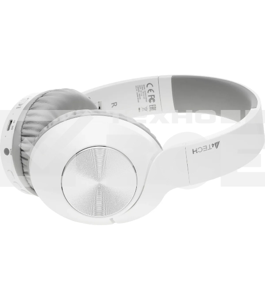 Наушники накладные A4Tech 2Drumtek BH300 белый/серый беспроводные bluetooth оголовье (BH300 GRAYISH WHITE)