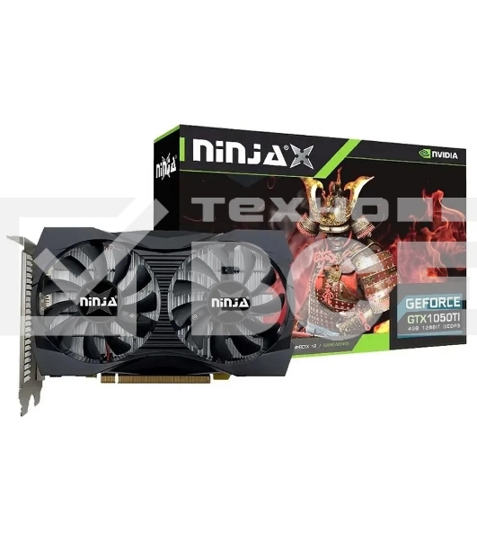 Видеокарта GTX1050Ti PCIE (768SP) 4GB 128-bit GDDR5 DVI-D HDMI DP