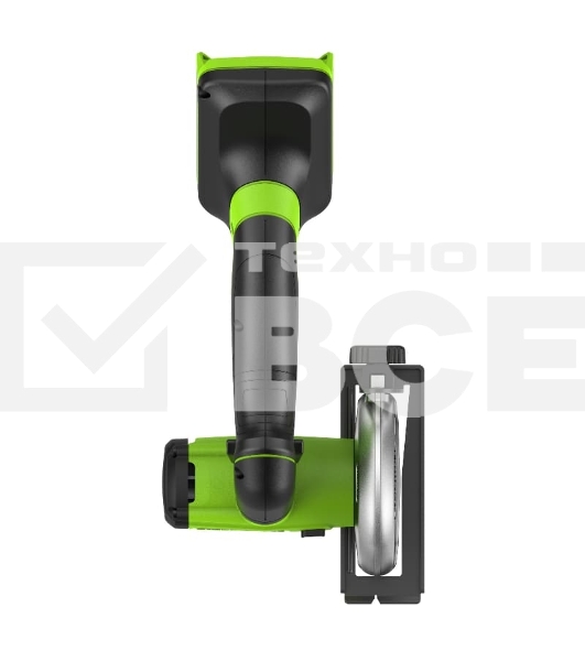 Угловая шлифовальная машина GreenWorks GD24UCS, 24V, без АКБ и ЗУ, аккумуляторная (3402007)