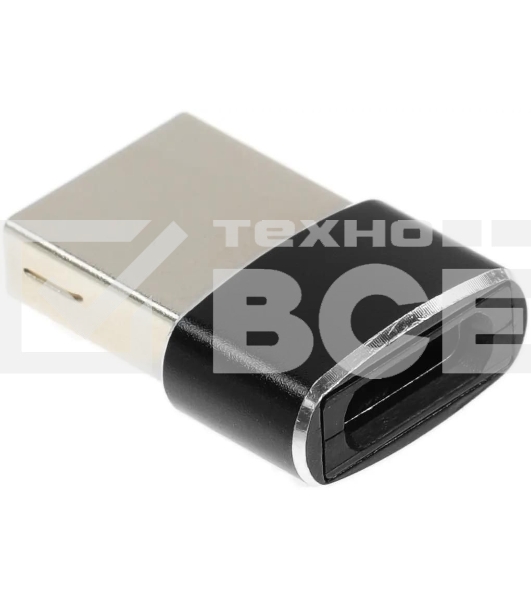 Адаптер Premier 6-071 USB 2.0 A(m) USB Type-C (f) черный (пакет)