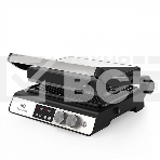 Электрический гриль BQ GR3002 Black-Steel. Мощность:2000 Вт /STONE Non-Stick Мраморное антипригарное покрытие / Съемные панели легкая очистка / 3 в 1 гриль, барбекю, духовка / ГРИЛЬ жарьте стейки и бифштексы ребрышки и крылышки / БАРБЕКЮ обжаривайте ломти, фото2